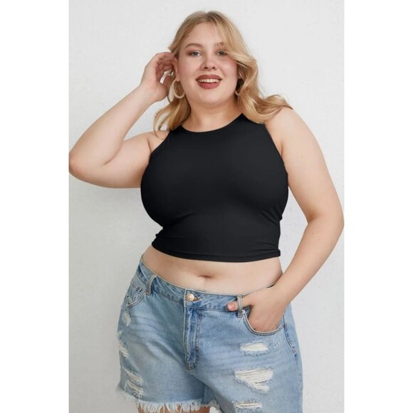 Basic Bae Full Size Round Neck Slim Tank - Picture 5 of 6